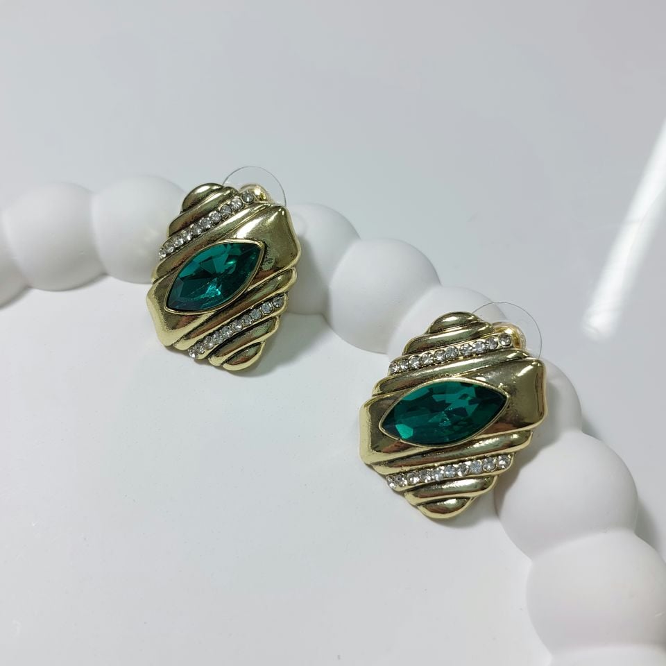 İthal Kristal Taş Küpe