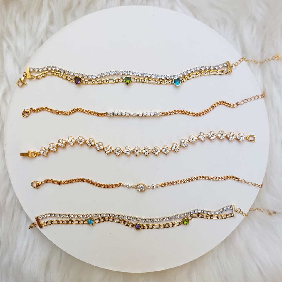 Xuping Zirkon Taş Bileklik