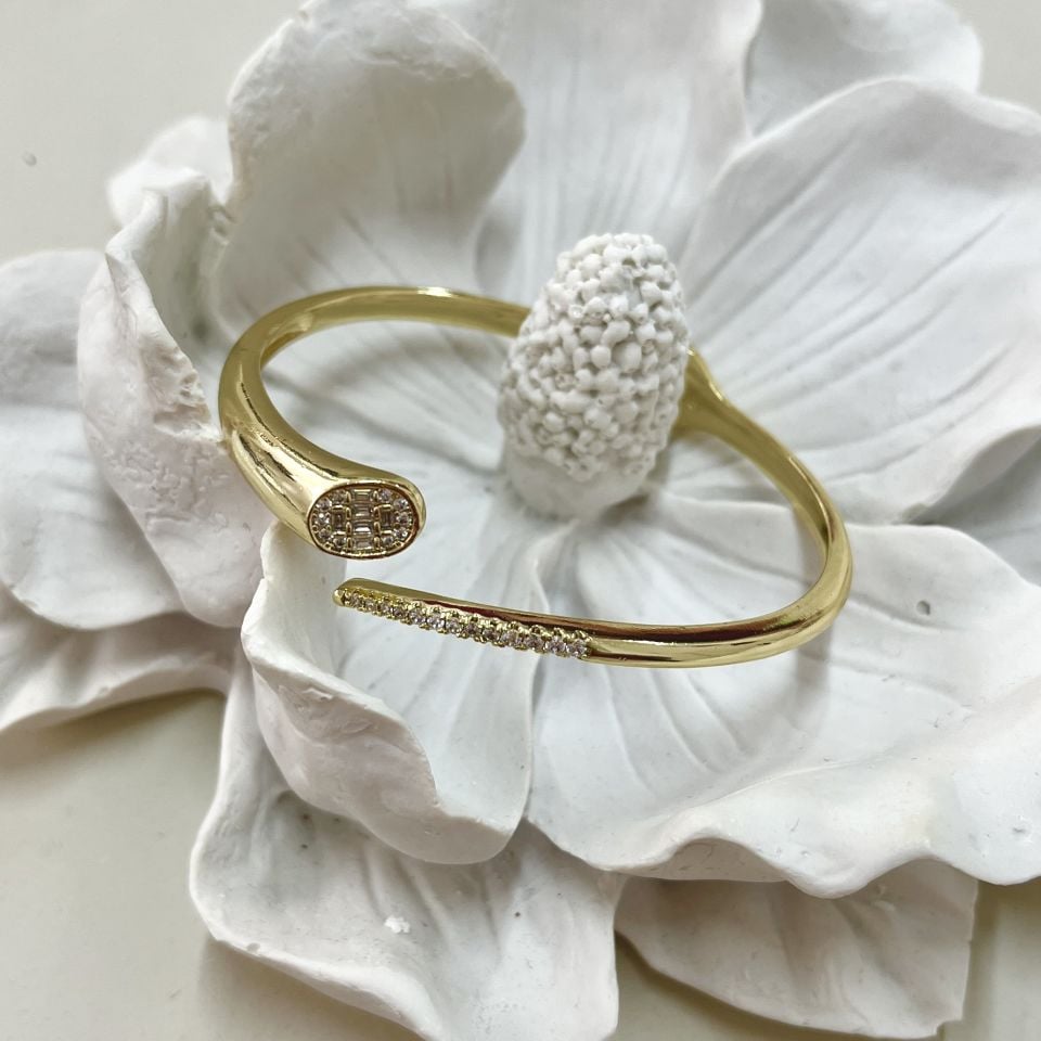 Xuping Taşlı Kelepçe (Gold)