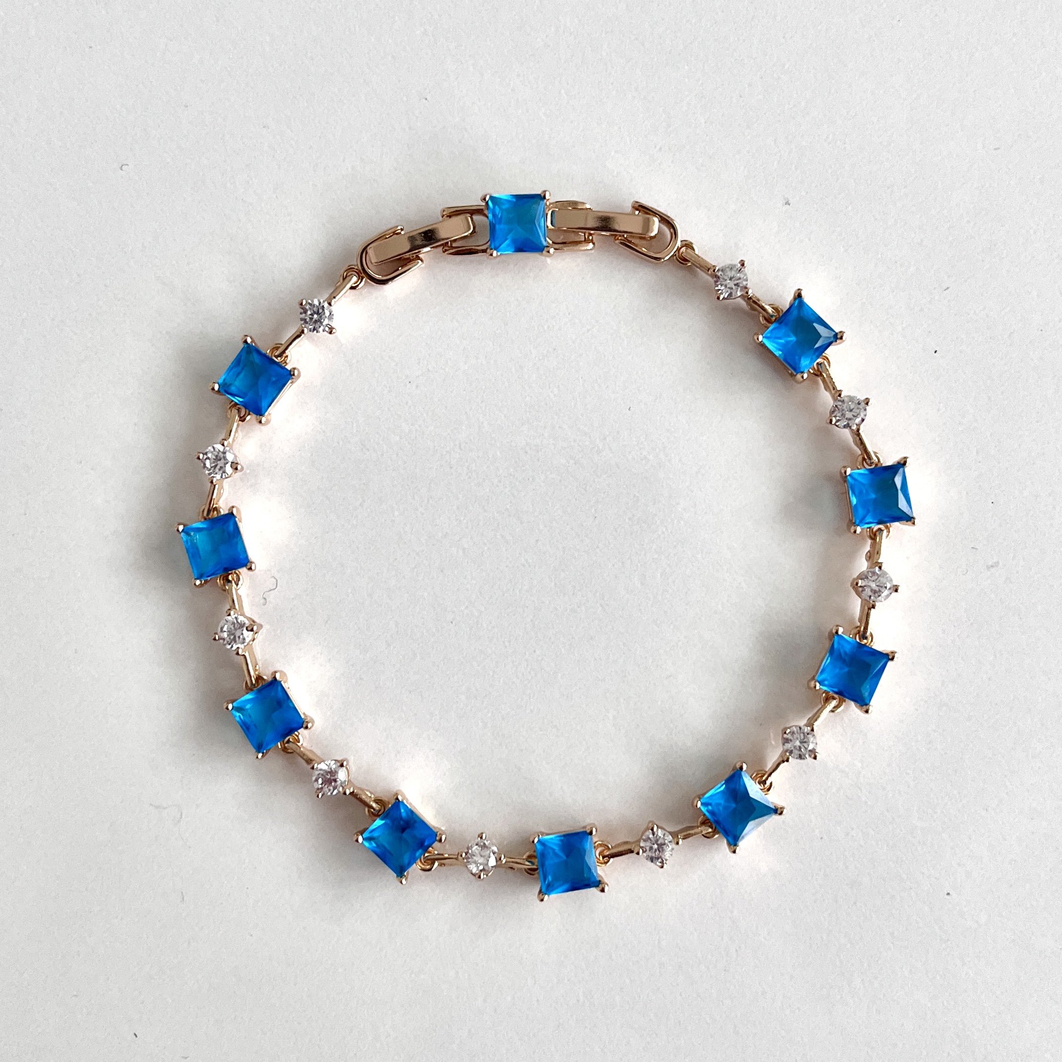 Xuping Mavi Zirkon Bileklik