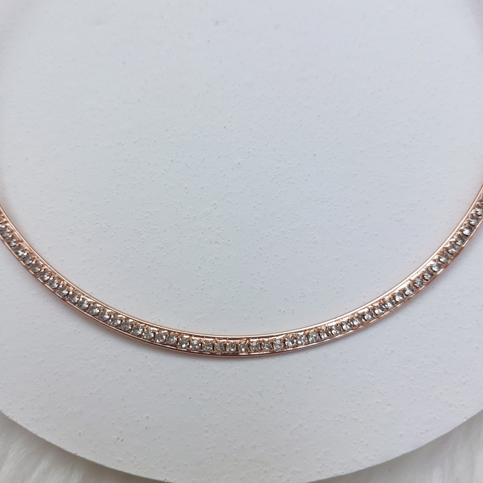 Xuping Vip Zirkon Taşlı Choker Kolye