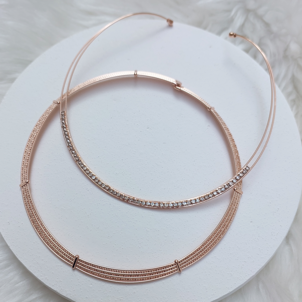 Xuping Vip Zirkon Taşlı Choker Kolye