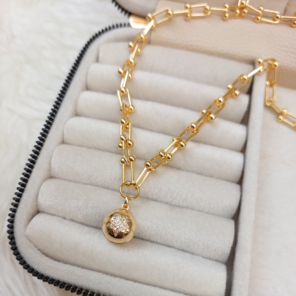 Özel Seri Tiffany Yıldızlı Kolye