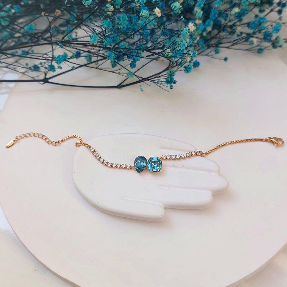 Xuping Vip Mavi Bileklik