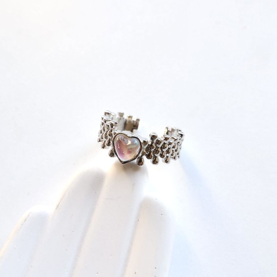 Renkli Kalpli Yüzük