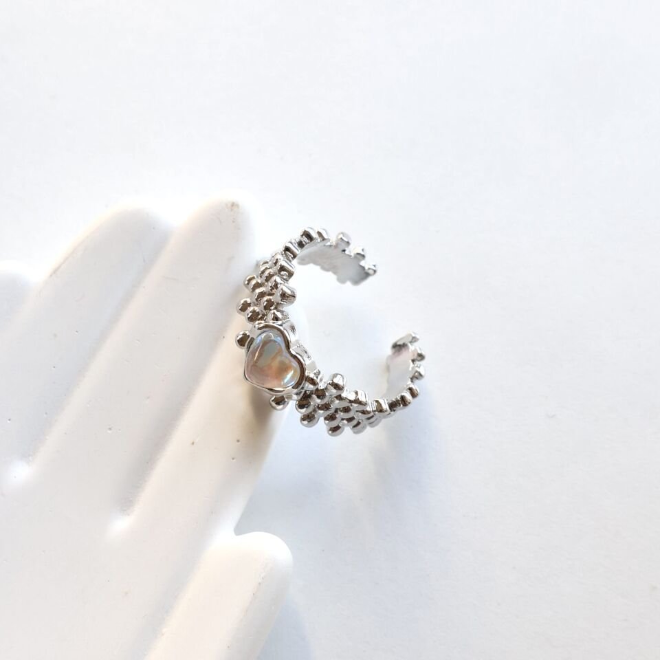 Renkli Kalpli Yüzük