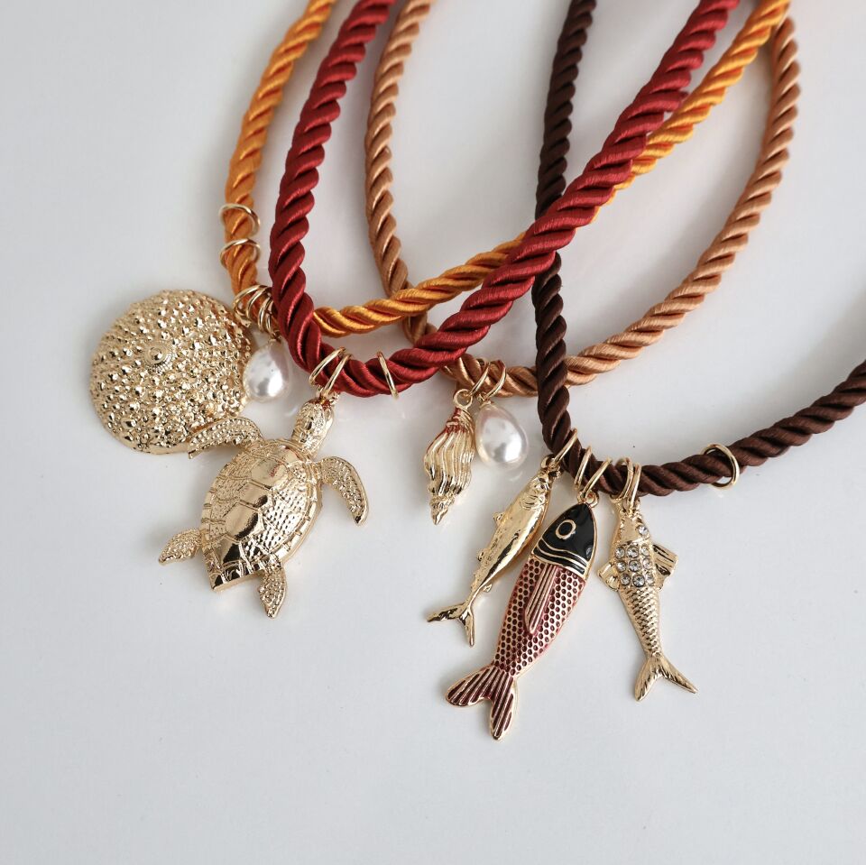 Zara Halat Çoklu Deniz Temalı Kolye