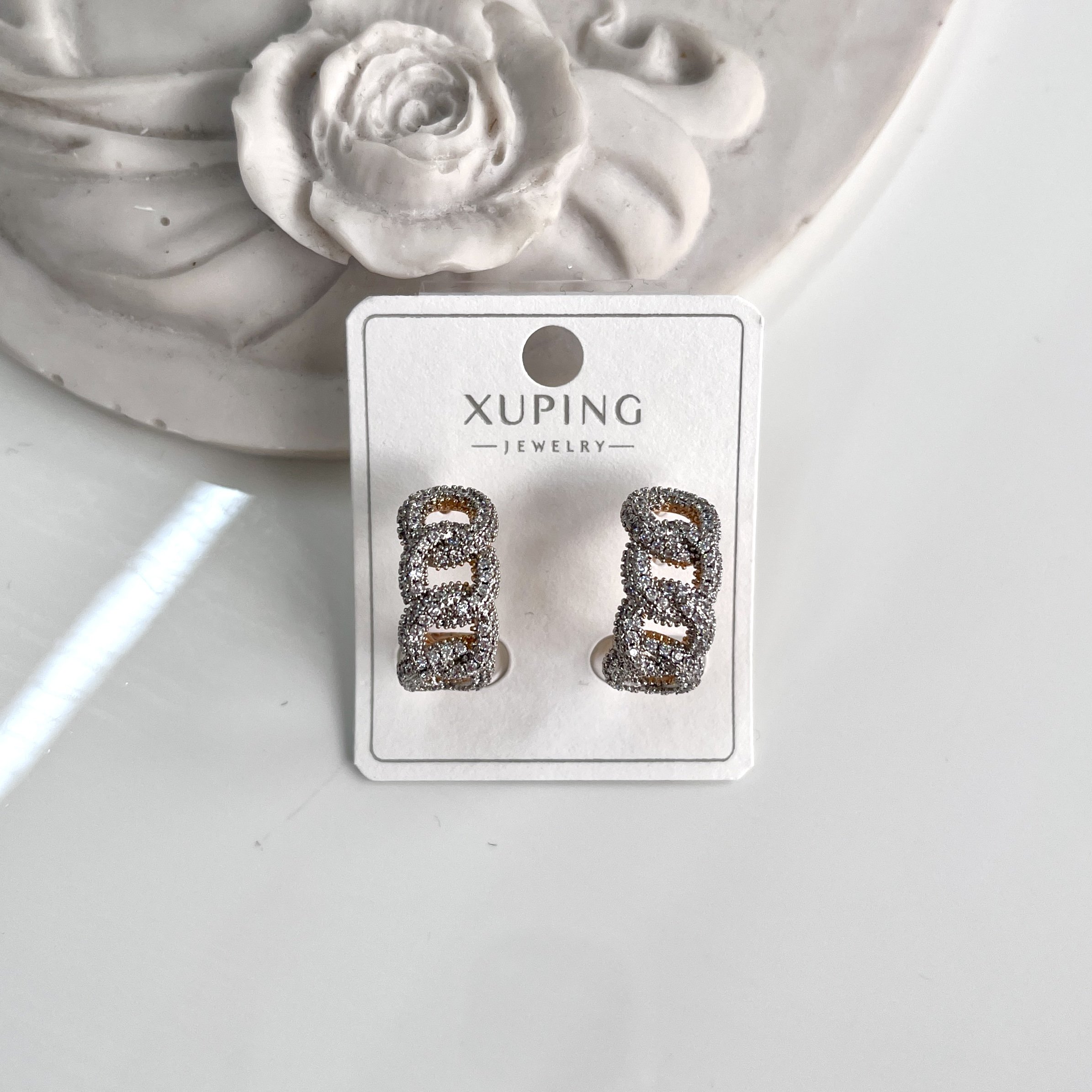 Xuping Zirkon Taşlı Küpe