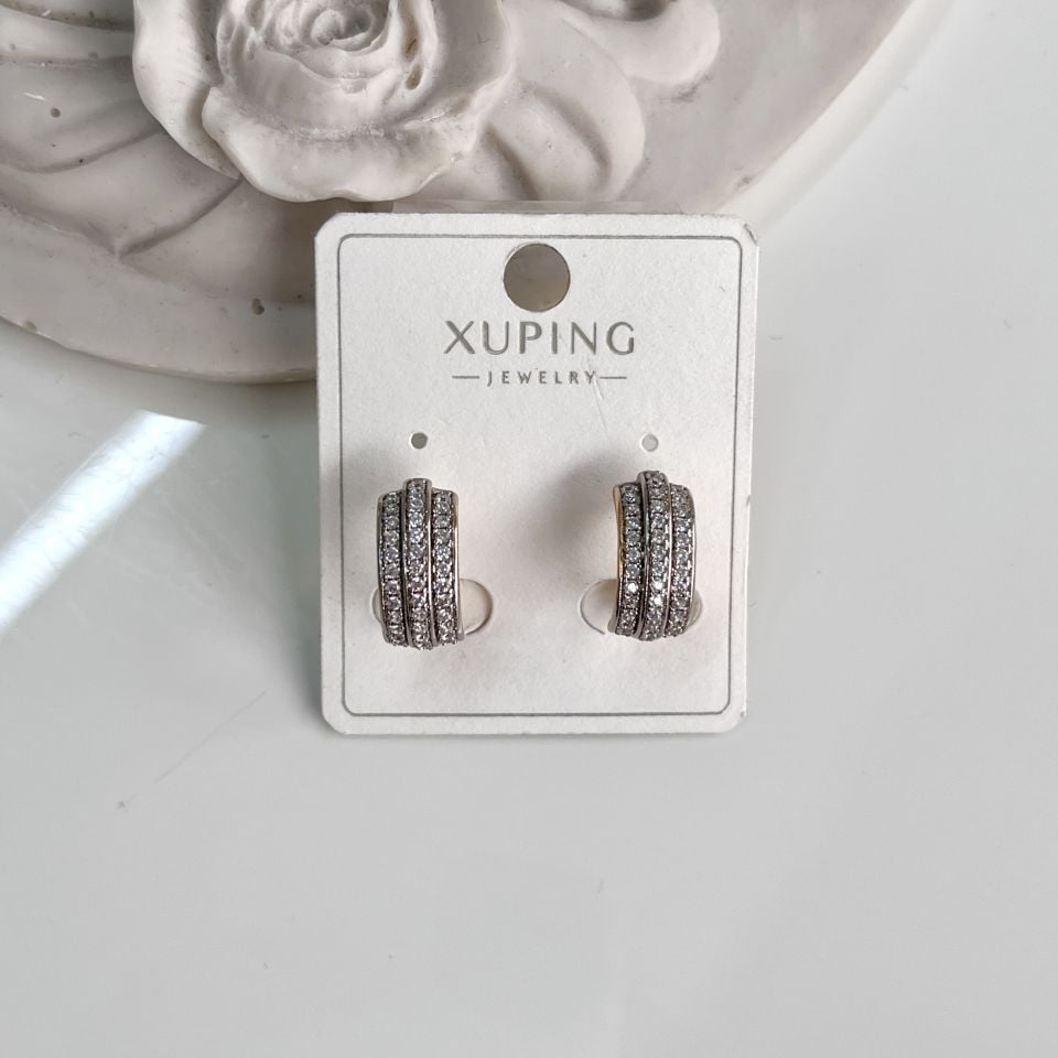 Xuping Zirkon Taşlı Küpe
