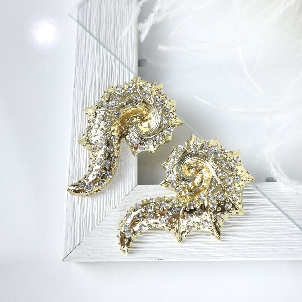 Zara Model Deniz Kabuğu Küpe