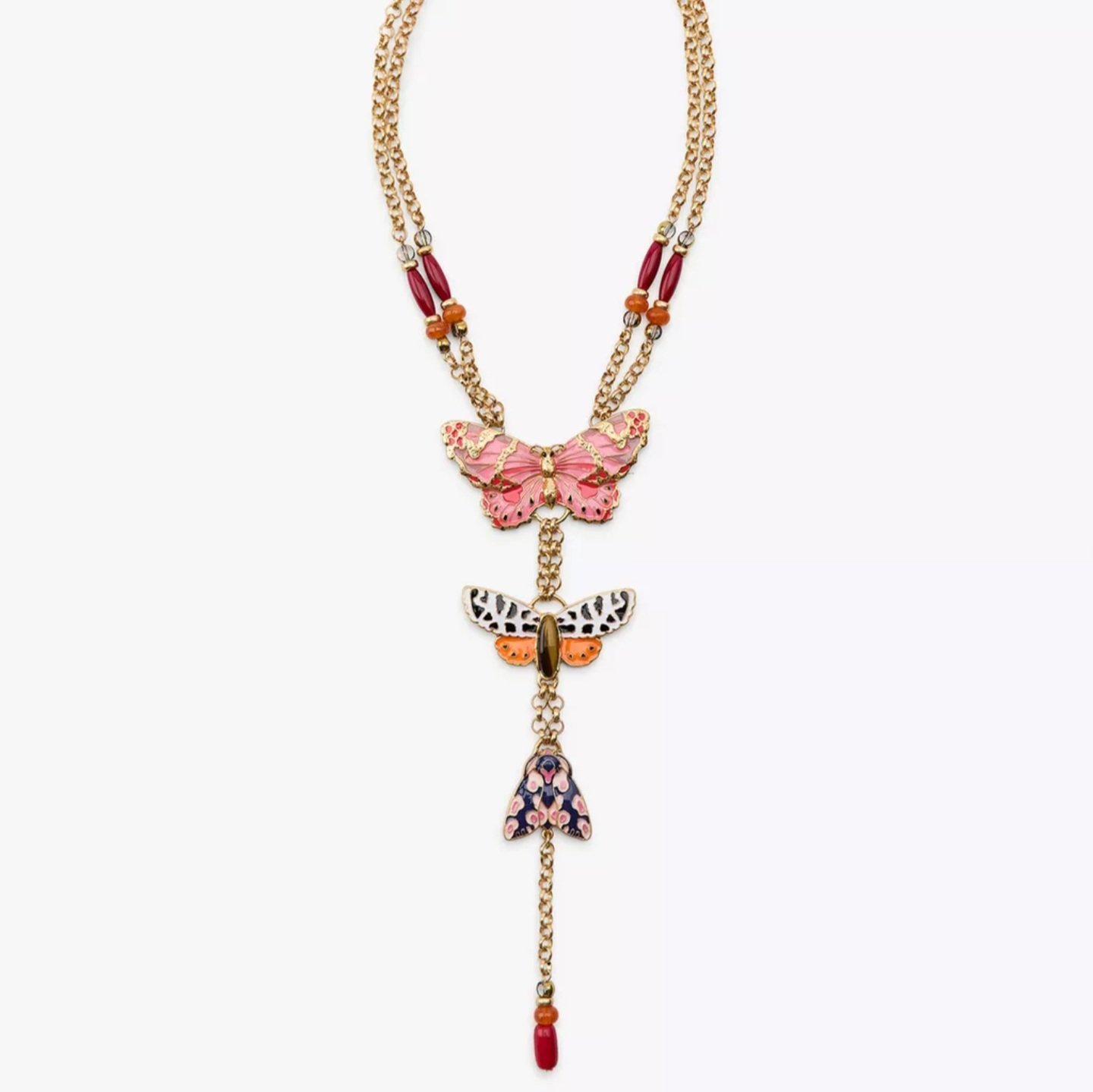Zara Kelebek Kolye