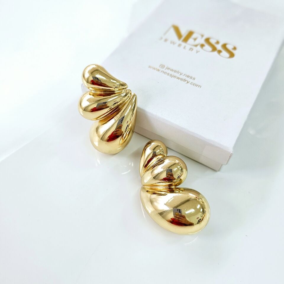 Vip Bombeli Damla Küpe