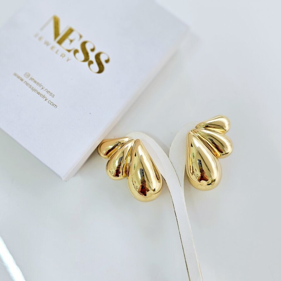 Vip Bombeli Damla Küpe