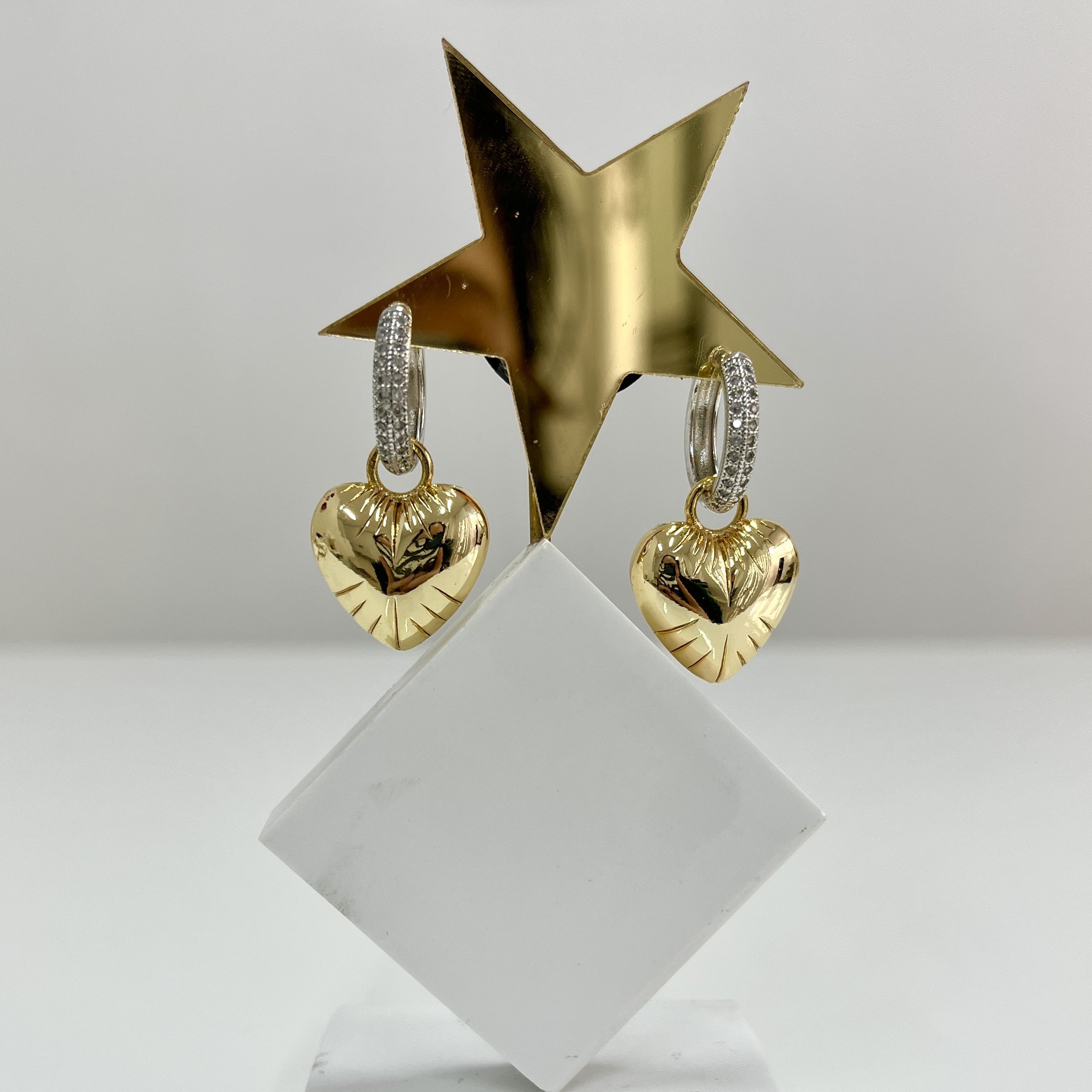 Özel Seri Kalp Küpe