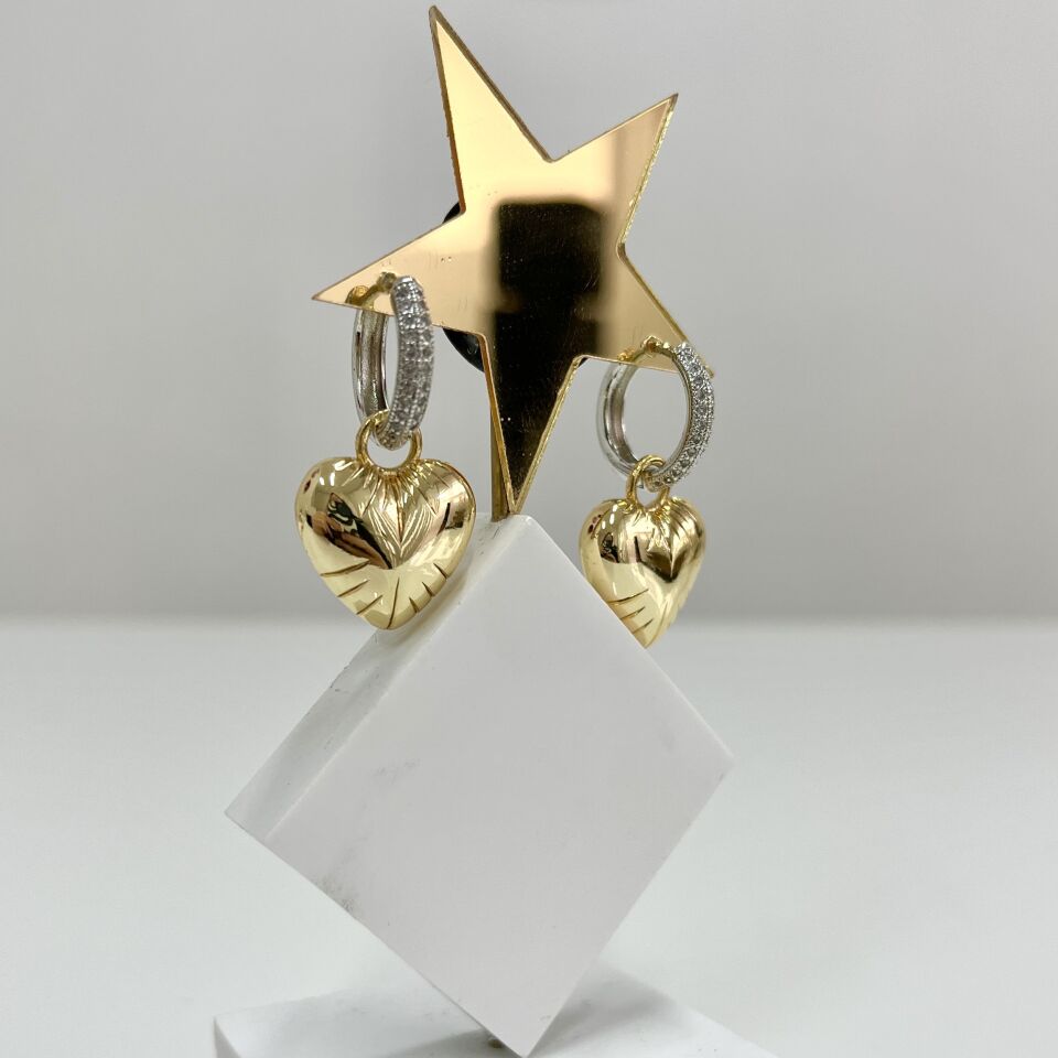 Özel Seri Kalp Küpe