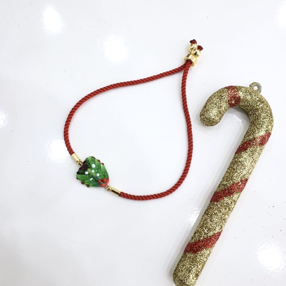 Yılbaşı Temalı Murano Bileklik