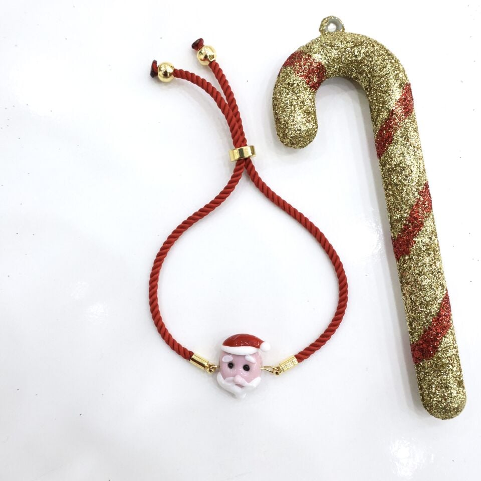 Yılbaşı Temalı Murano Bileklik