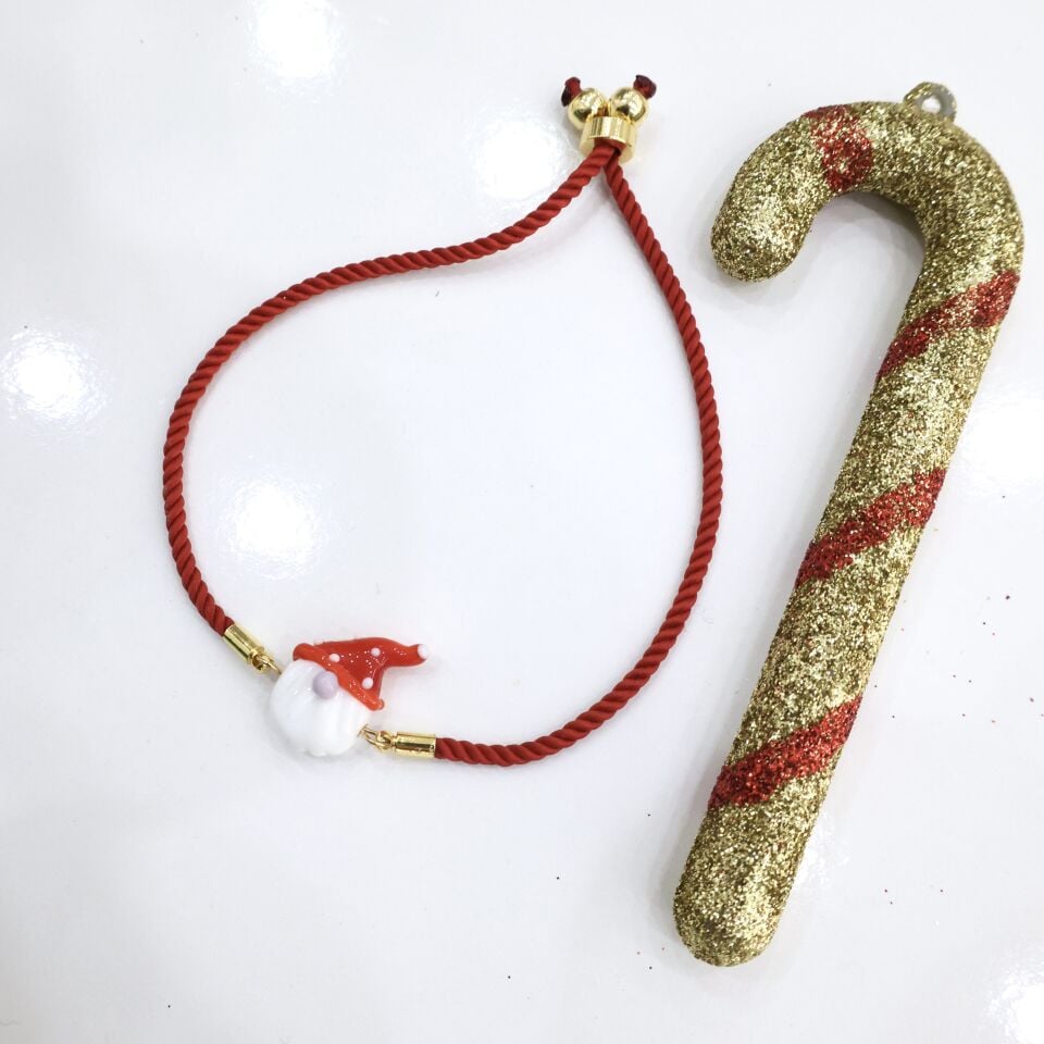 Yılbaşı Temalı Murano Bileklik