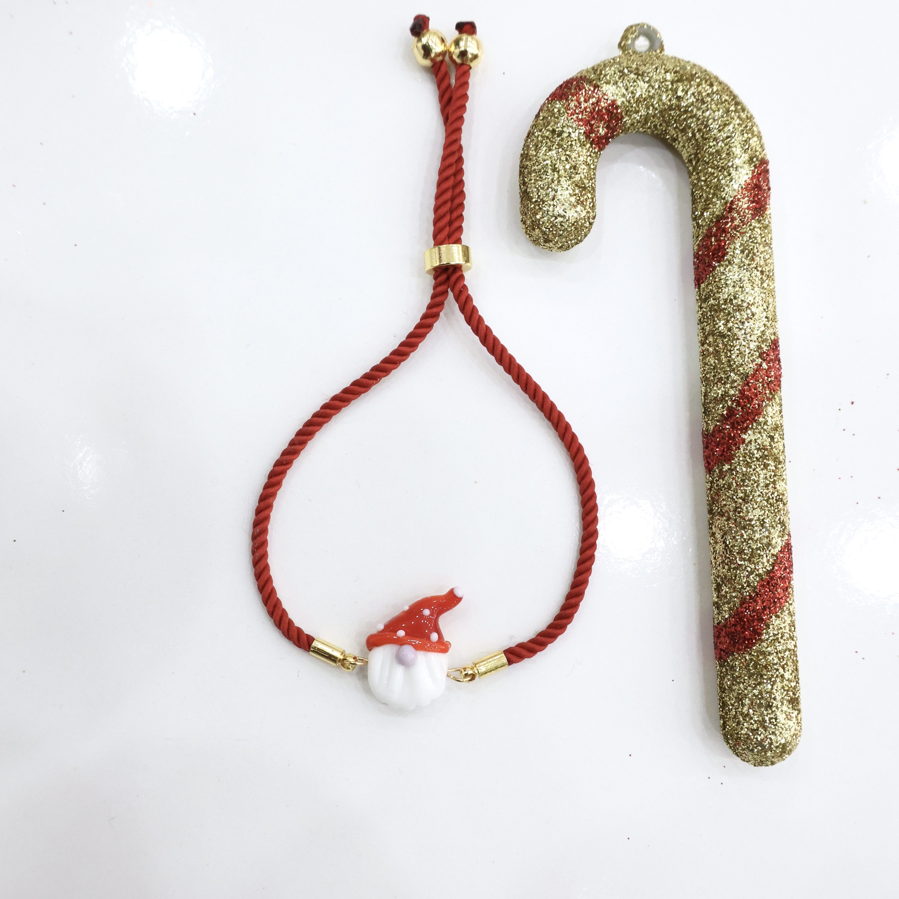 Yılbaşı Temalı Murano Bileklik