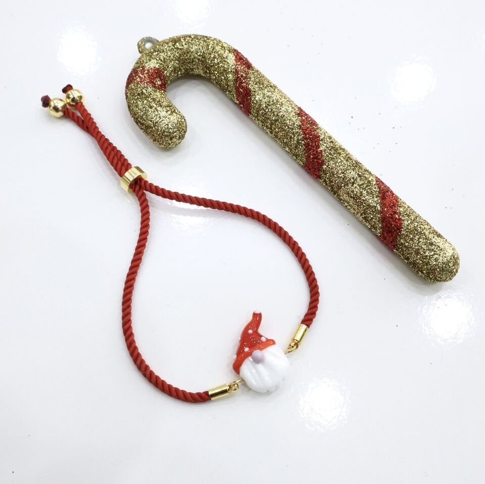 Yılbaşı Temalı Murano Bileklik