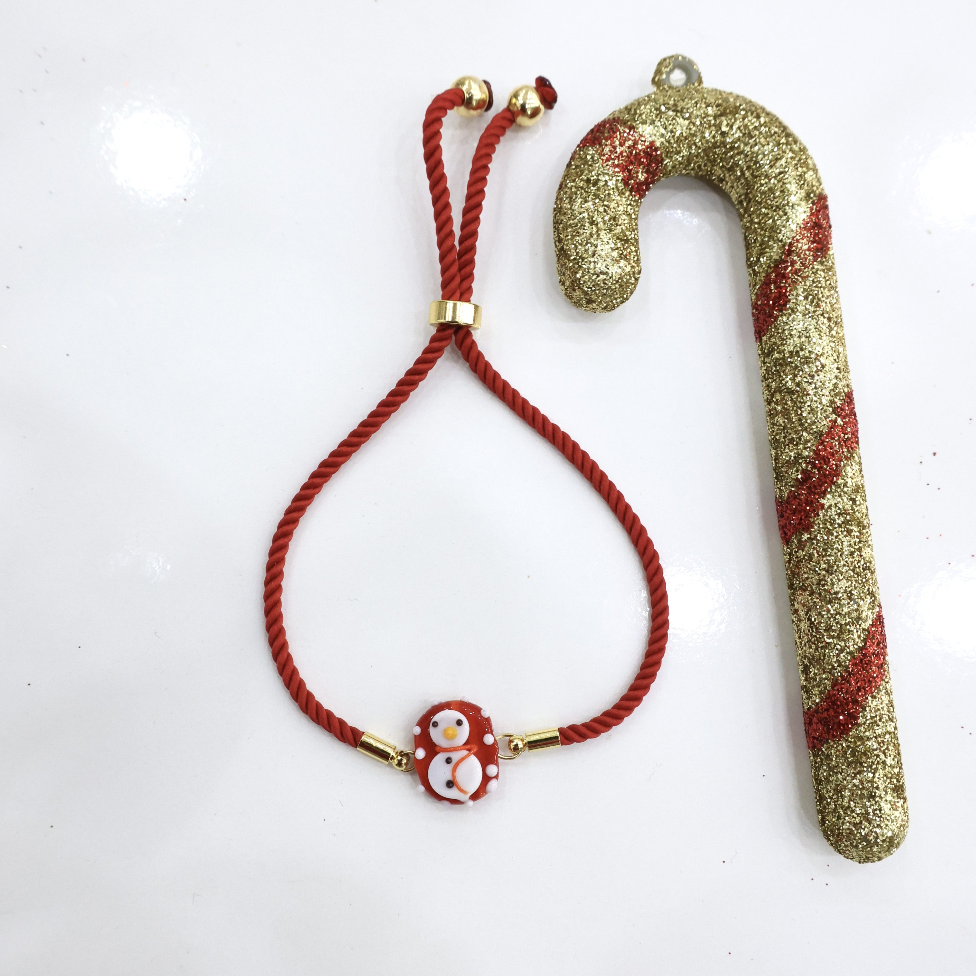 Yılbaşı Temalı Murano Bileklik