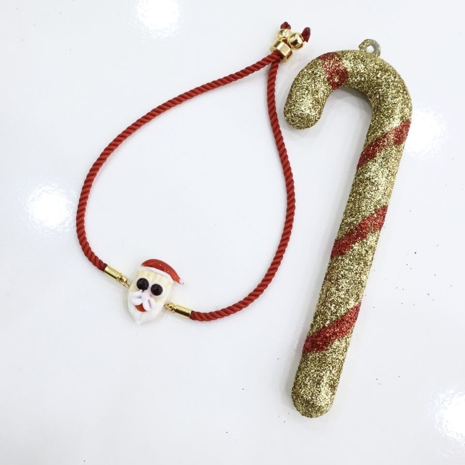 Yılbaşı Temalı Murano Bileklik
