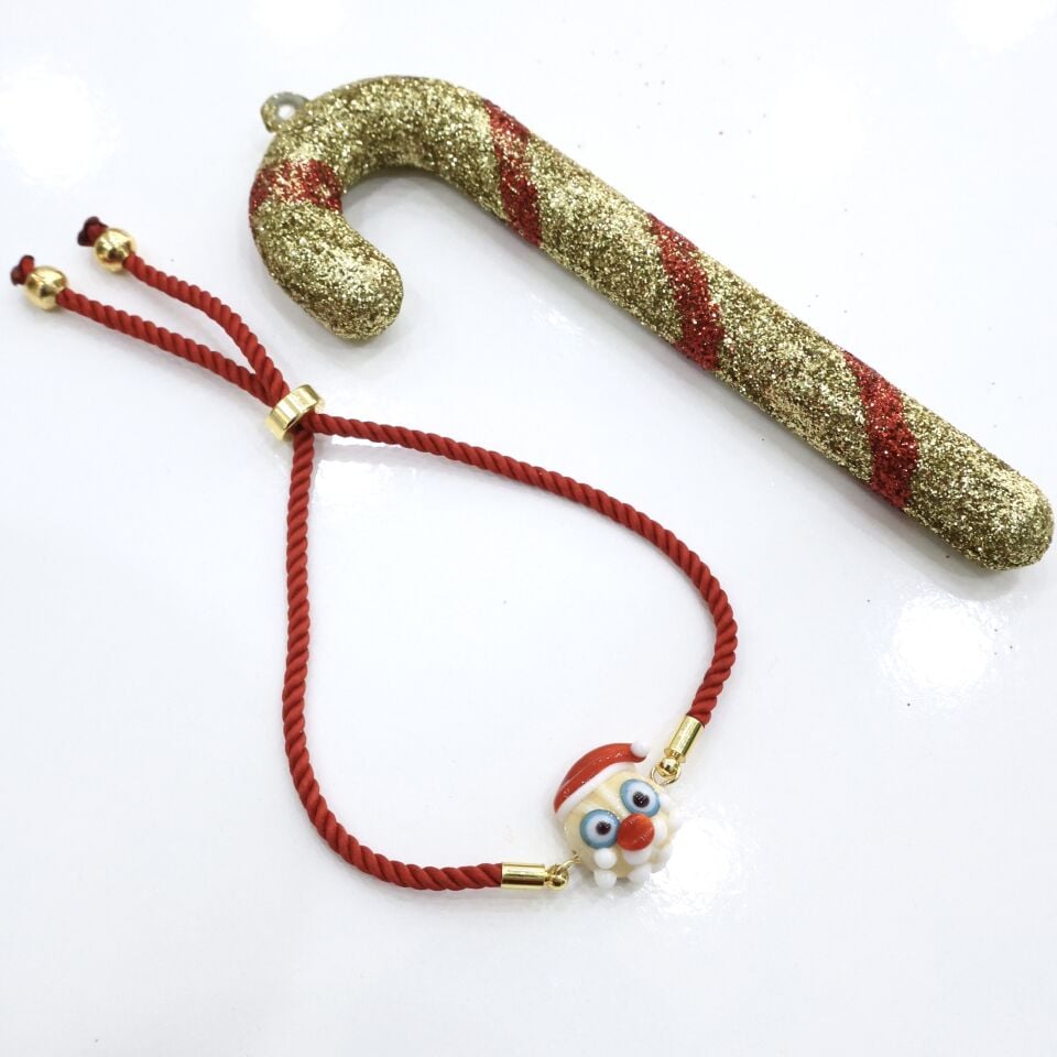 Yılbaşı Temalı Murano Bileklik
