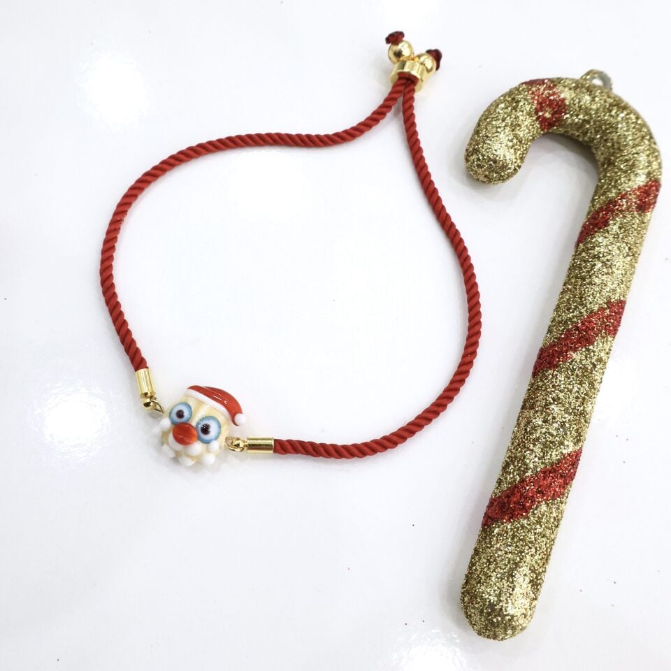 Yılbaşı Temalı Murano Bileklik