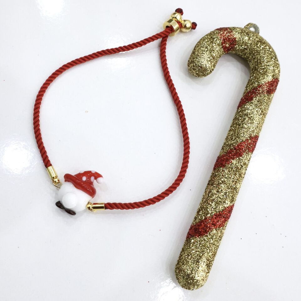 Yılbaşı Temalı Murano Bileklik