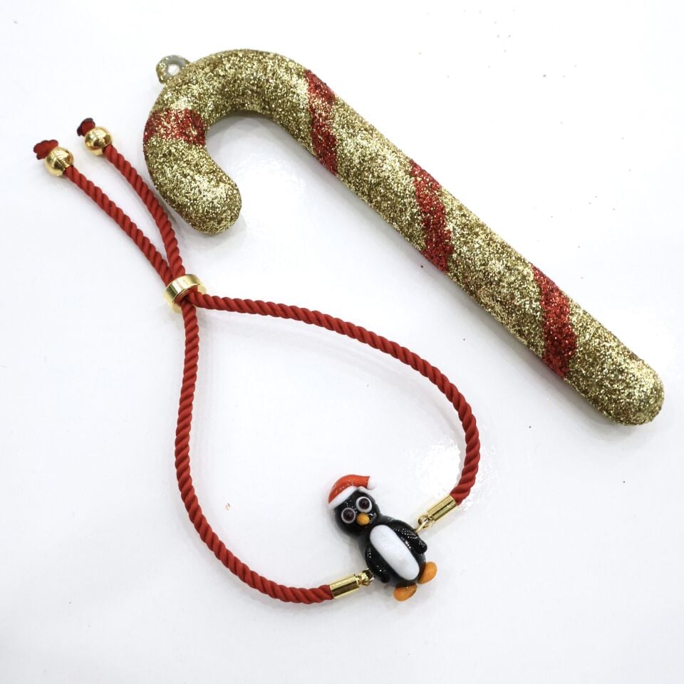 Yılbaşı Temalı Murano Bileklik