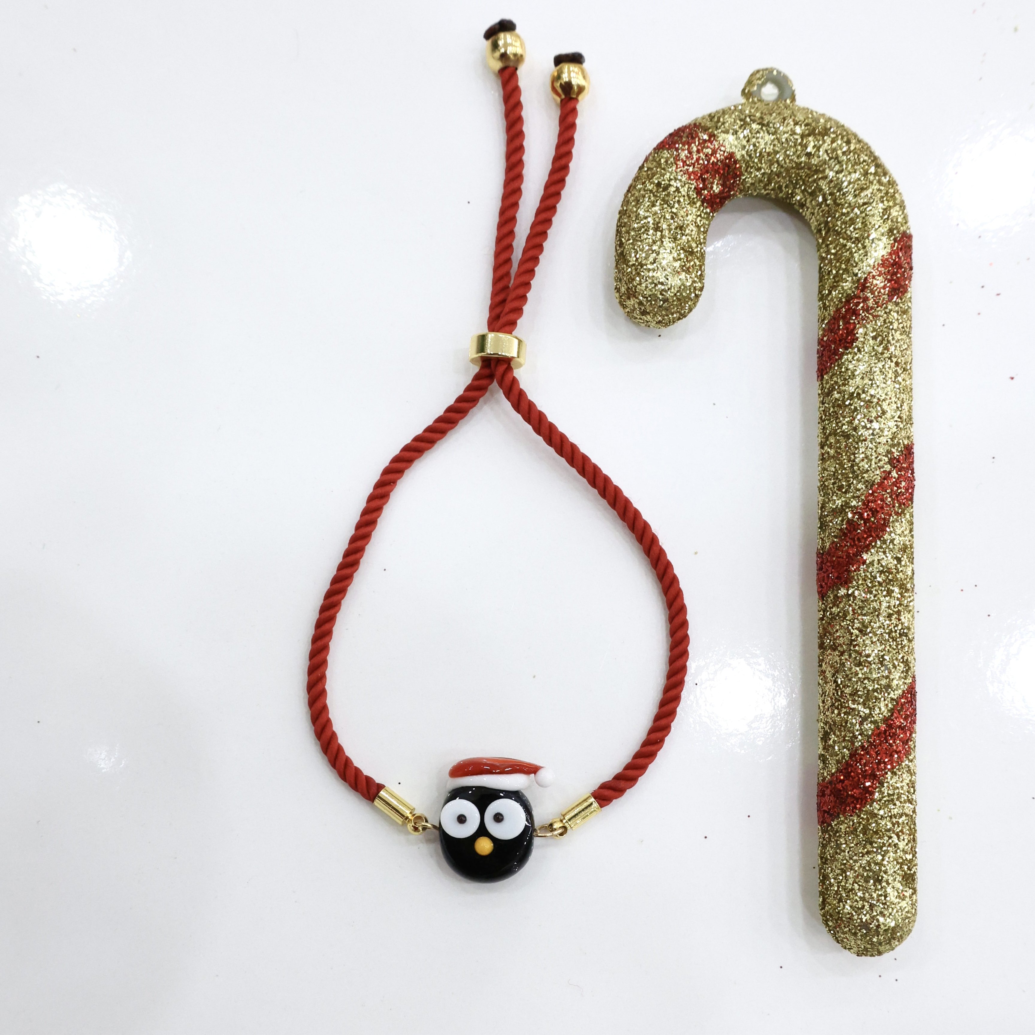 Yılbaşı Temalı Murano Bileklik