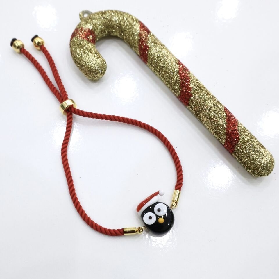 Yılbaşı Temalı Murano Bileklik