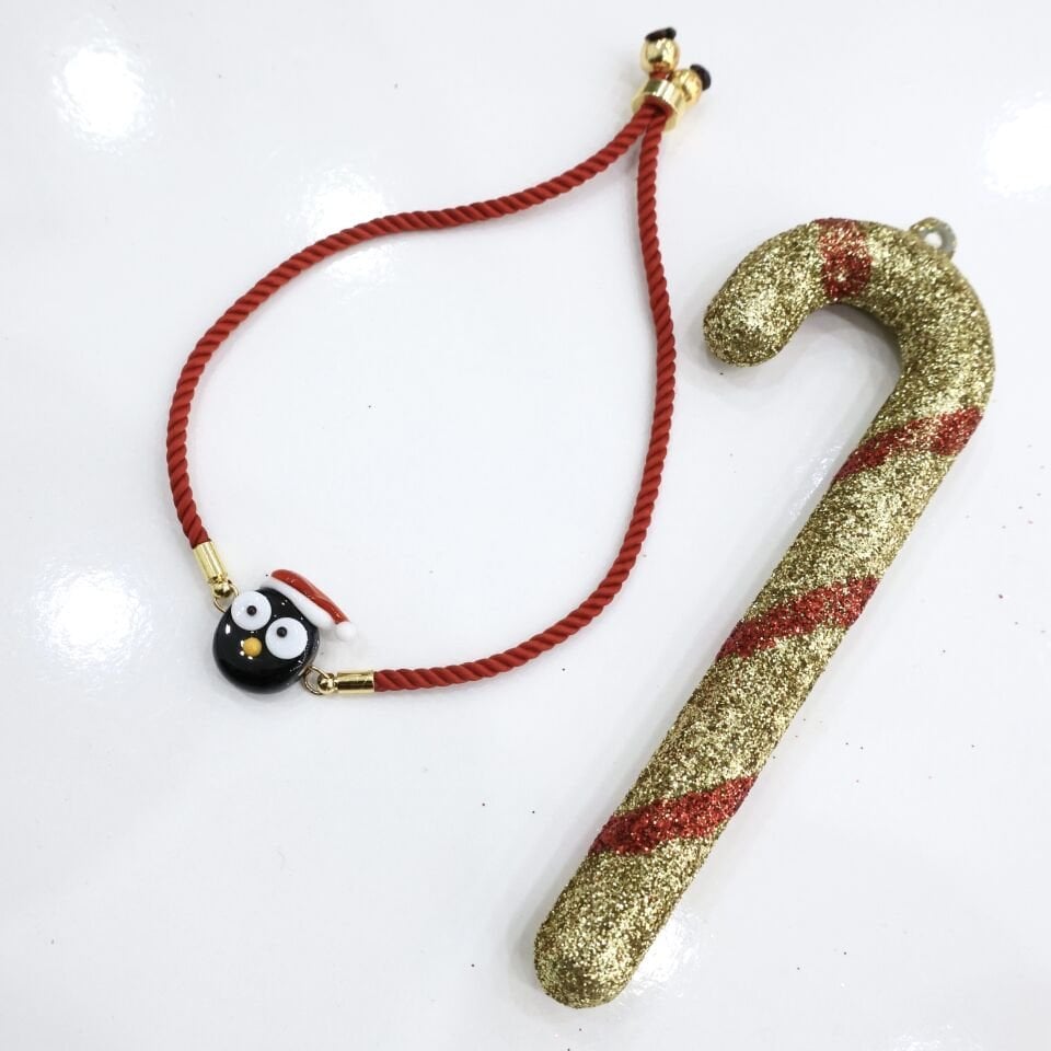Yılbaşı Temalı Murano Bileklik
