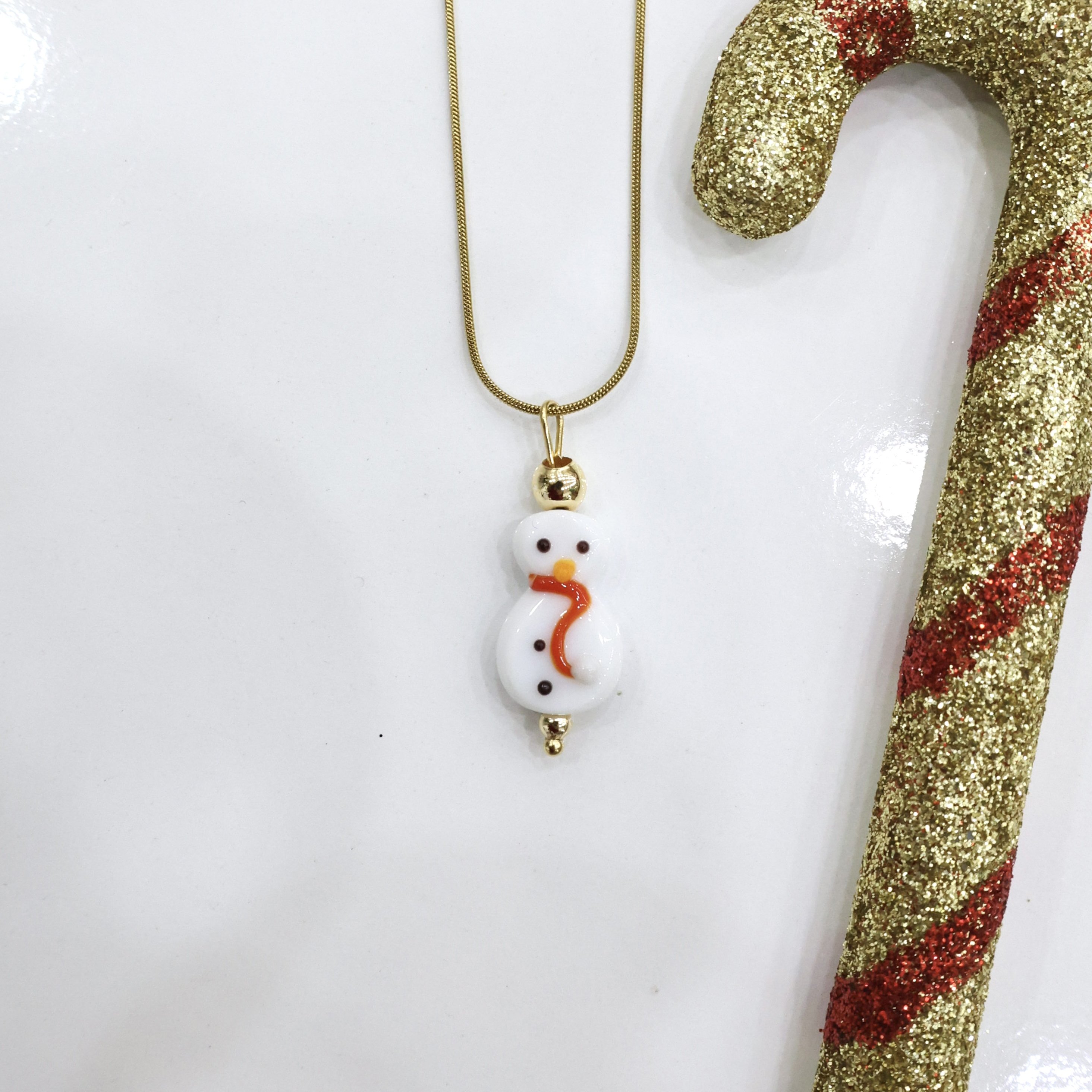 Çelik Yılbaşı Murano Kolye