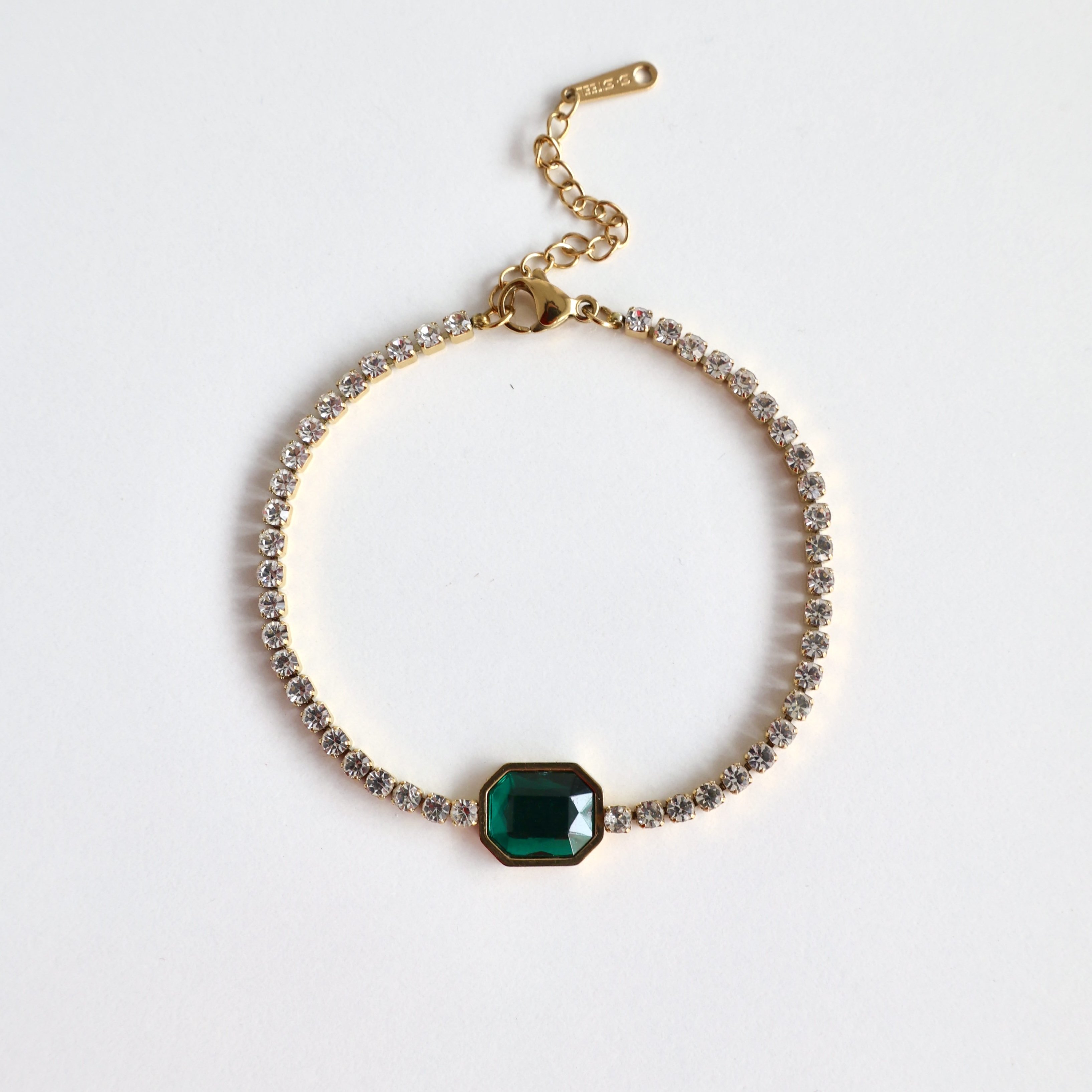 Özel Seri Yeşil Su Yolu Bileklik