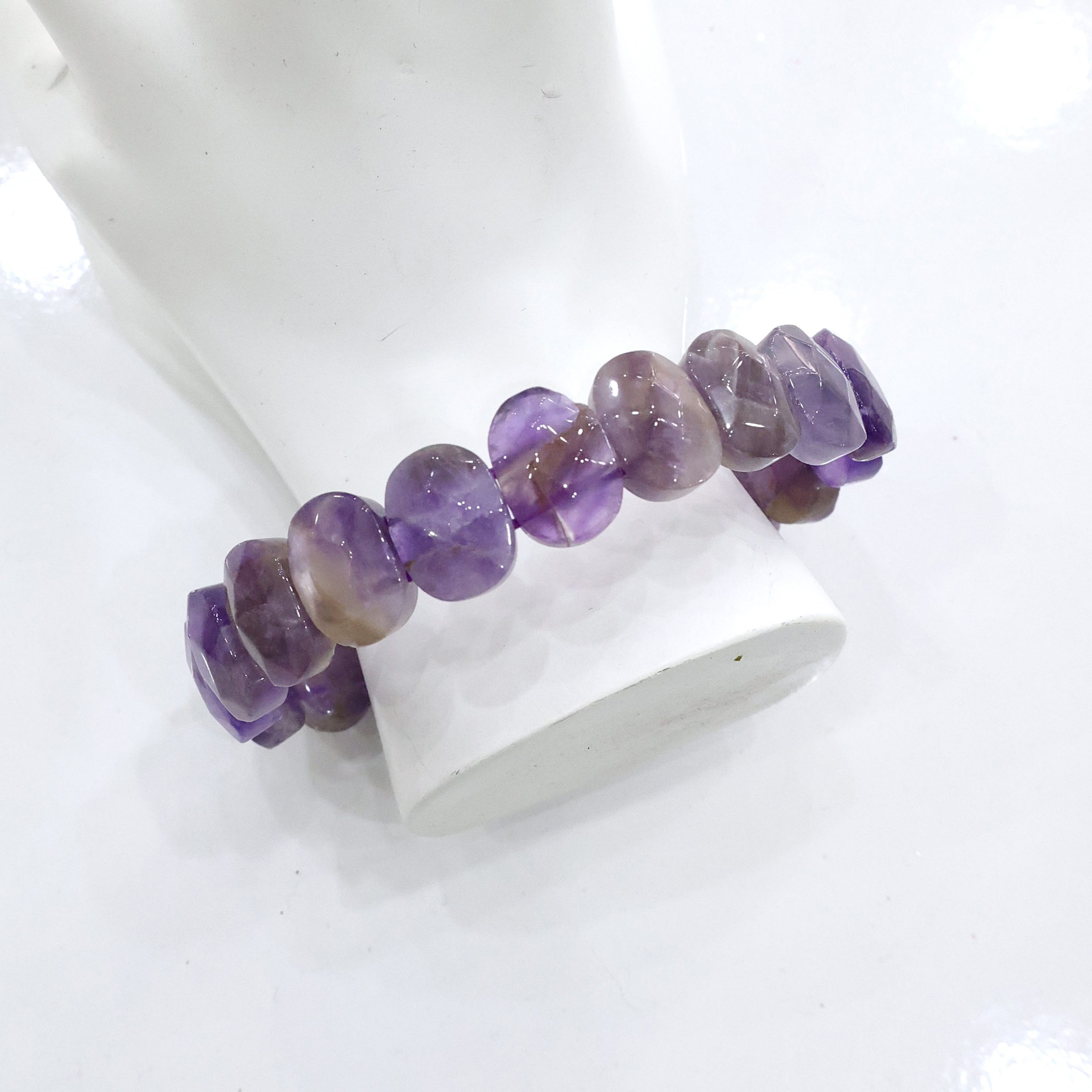 Doğal Ametist Taşı Bileklik
