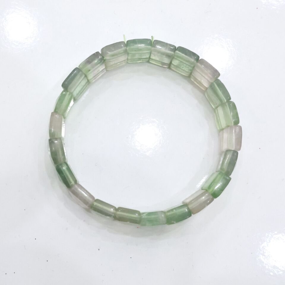 Doğal Florit Taşı Bileklik