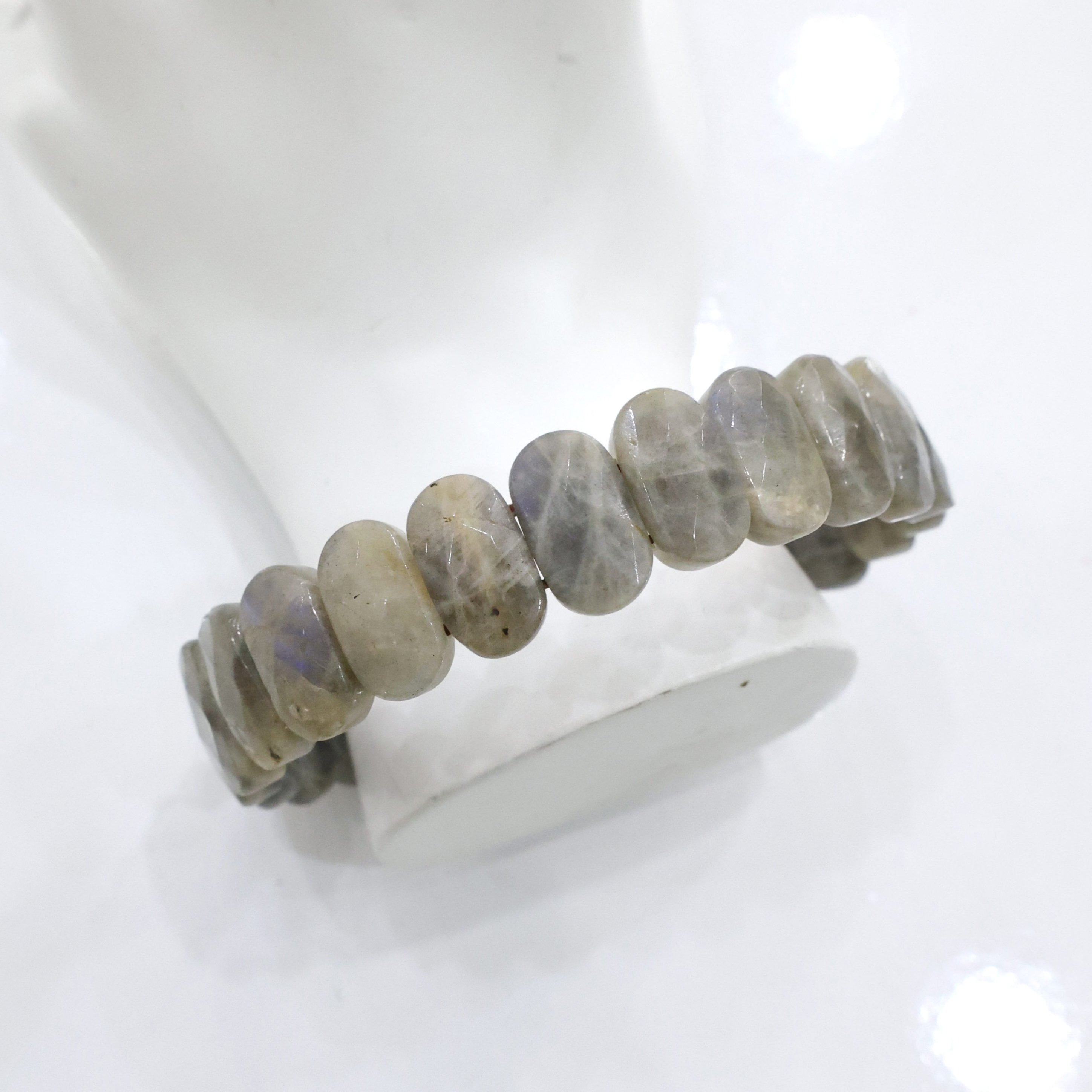 Doğal Labradorit Taşı Bileklik