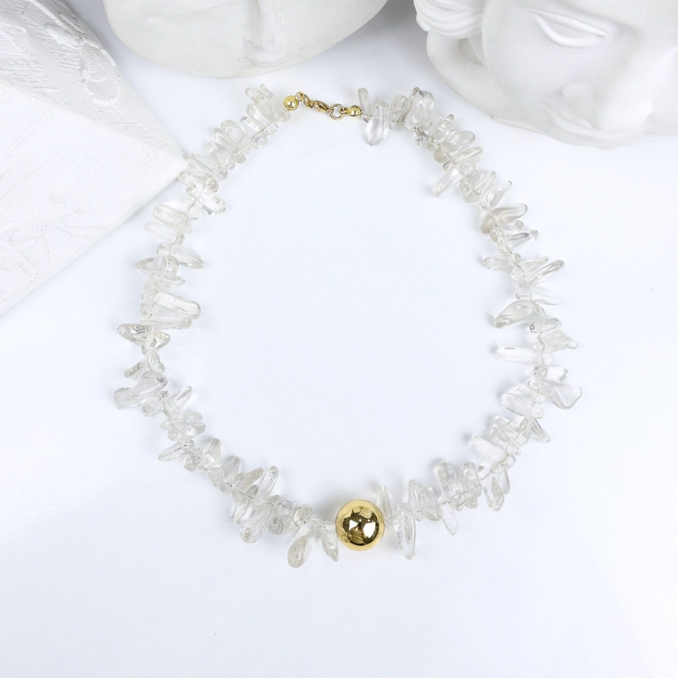 Kristal Kuvars Kolye