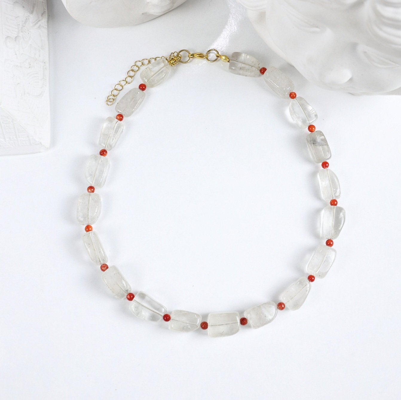 Kristal Kuvars Kolye