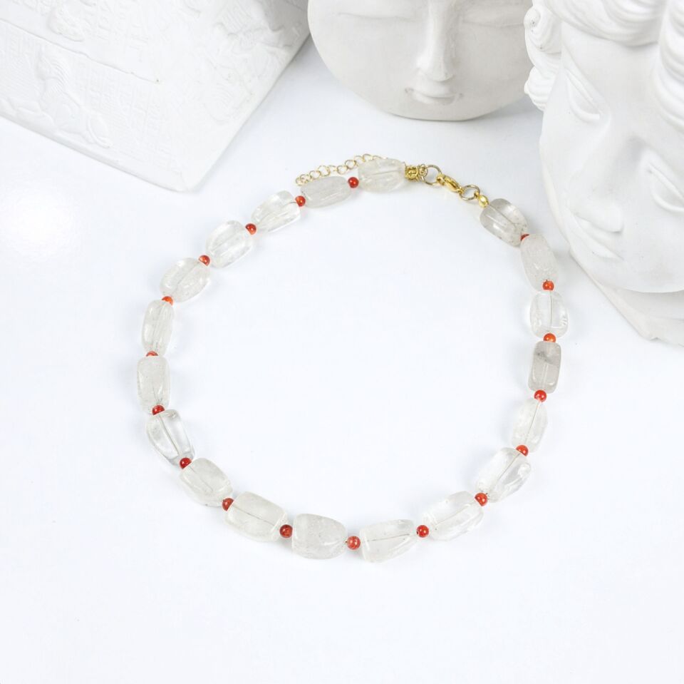 Kristal Kuvars Kolye