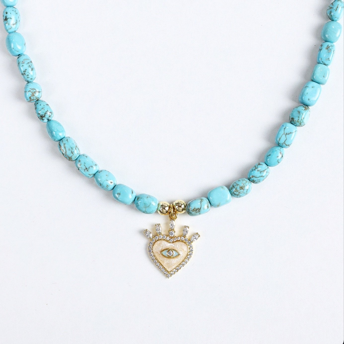 Turkuaz Taşı Kolye