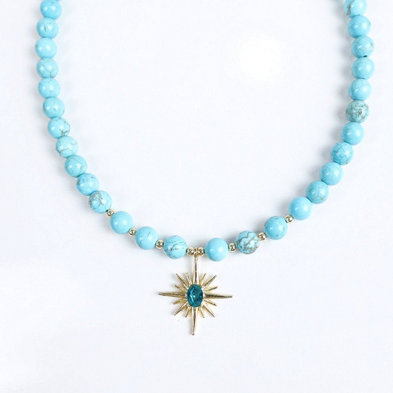 Turkuaz Taşı Kolye