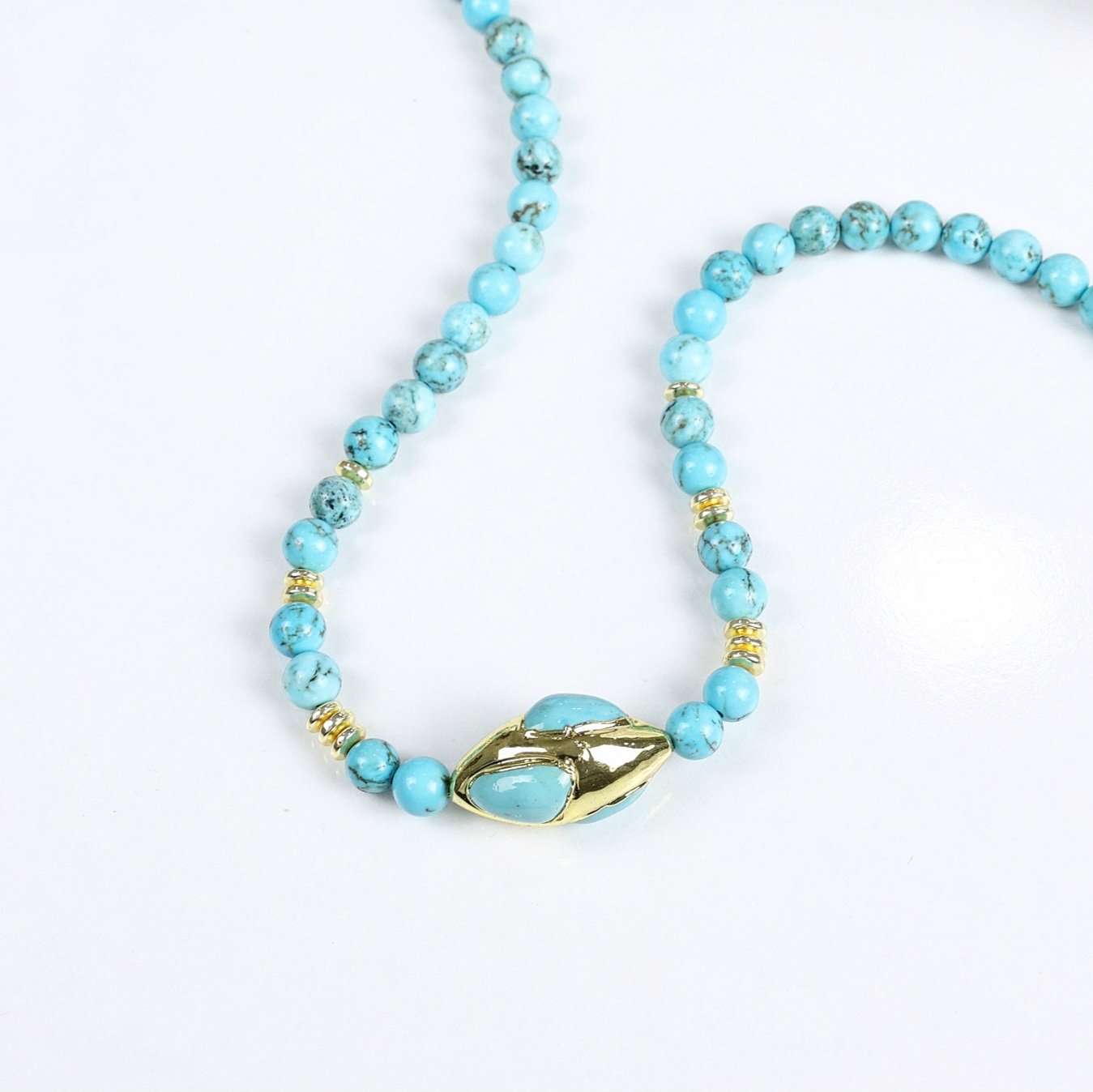 Turkuaz Taşı Kolye