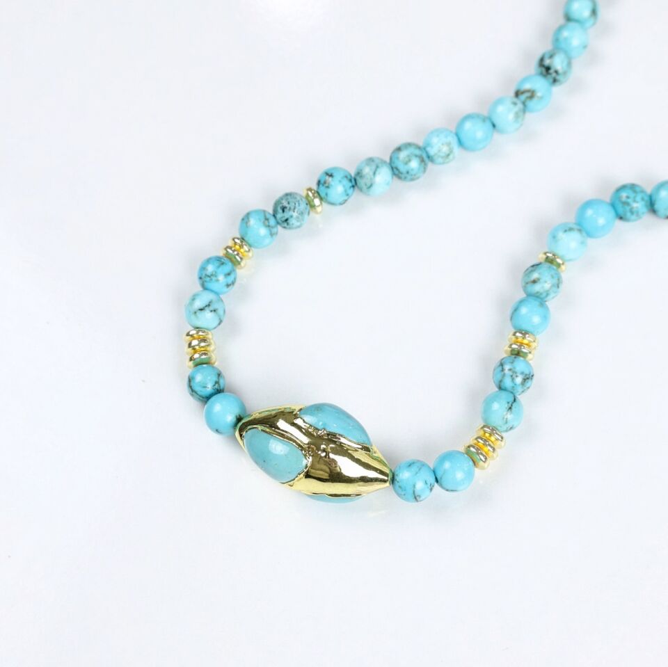 Turkuaz Taşı Kolye