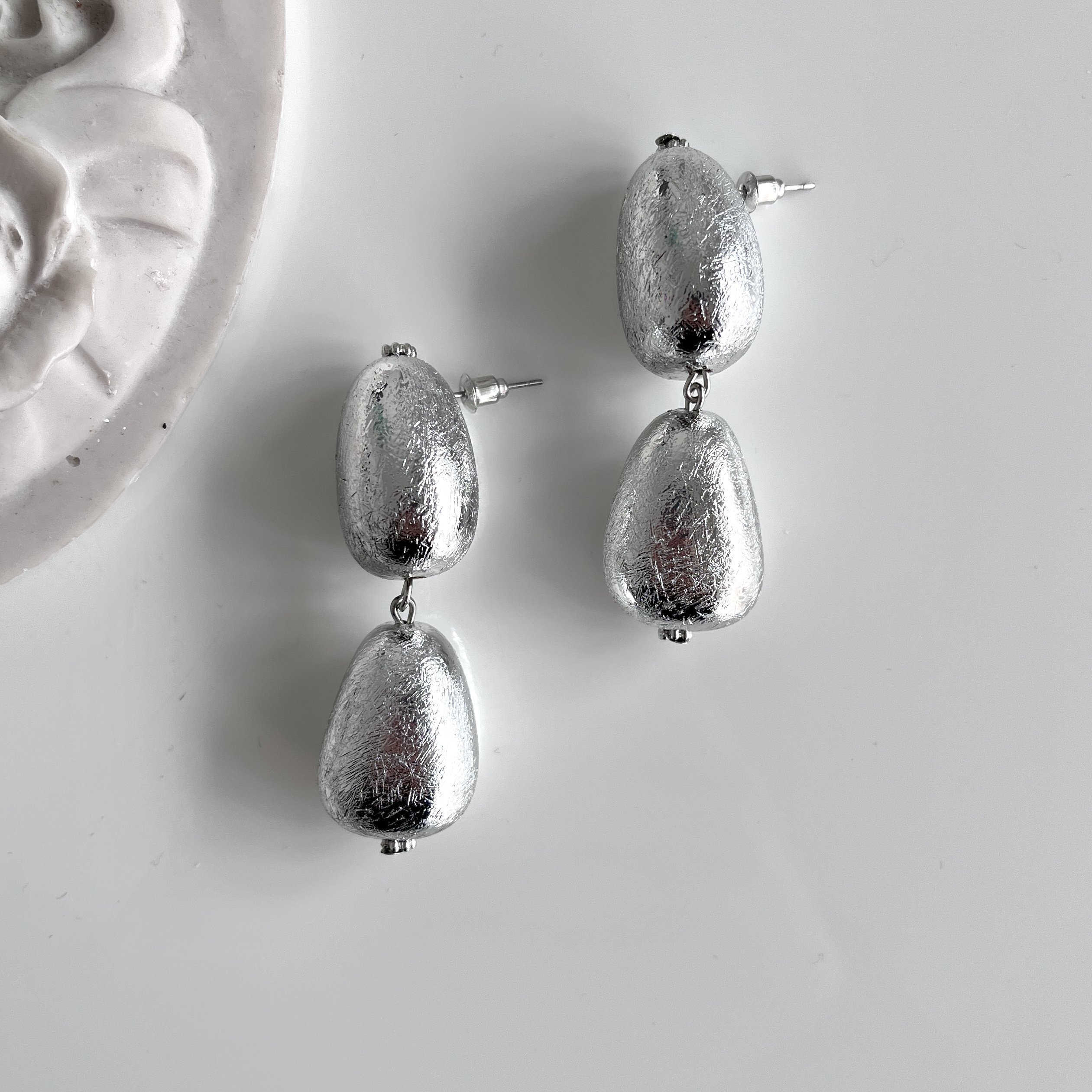 VIP Mat Silver Küpe