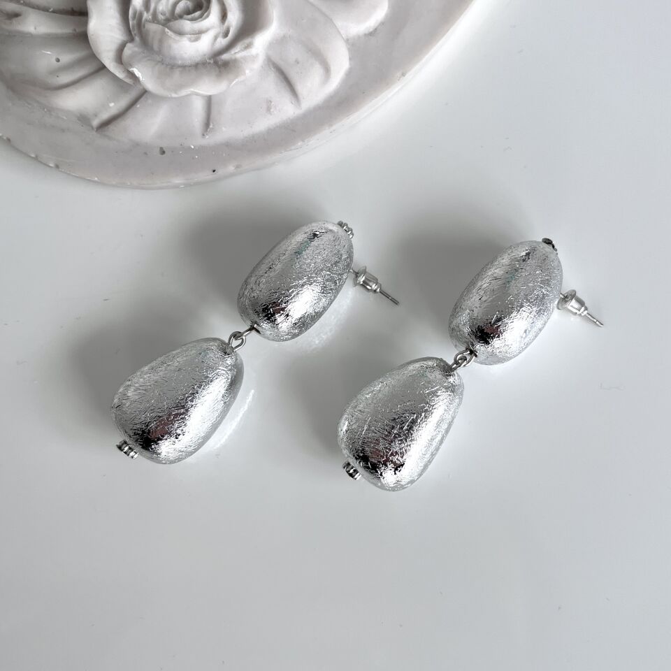 VIP Mat Silver Küpe