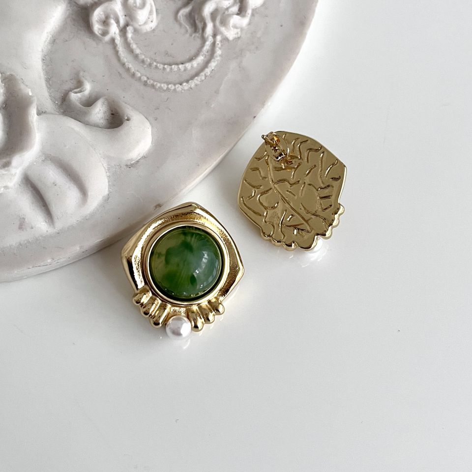 Çelik İnci Detay Vintage Küpe